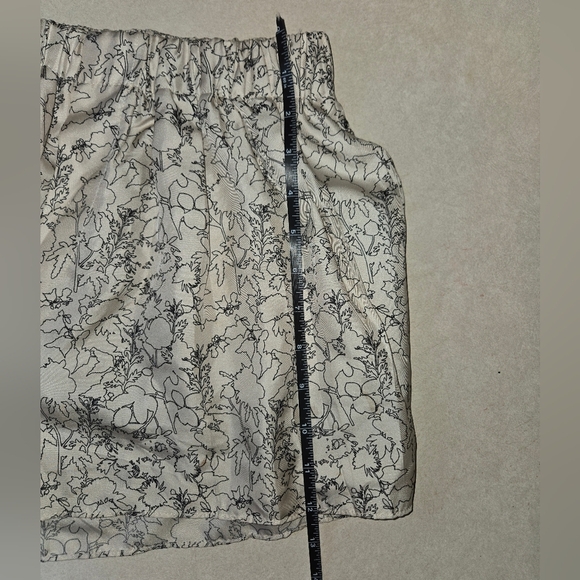 Rag & Bone White Printed Silk Holten Shorts - Picture 7 of 9